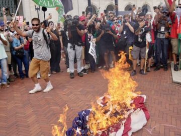Petition to Arrest the Men Who Burned the American Flag