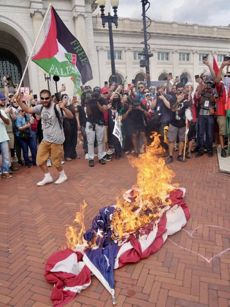 Petition to Arrest the Men Who Burned the American Flag